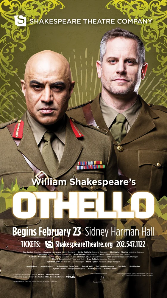 OTHELLO at Shakespeare Theatre Company, Washington, DC