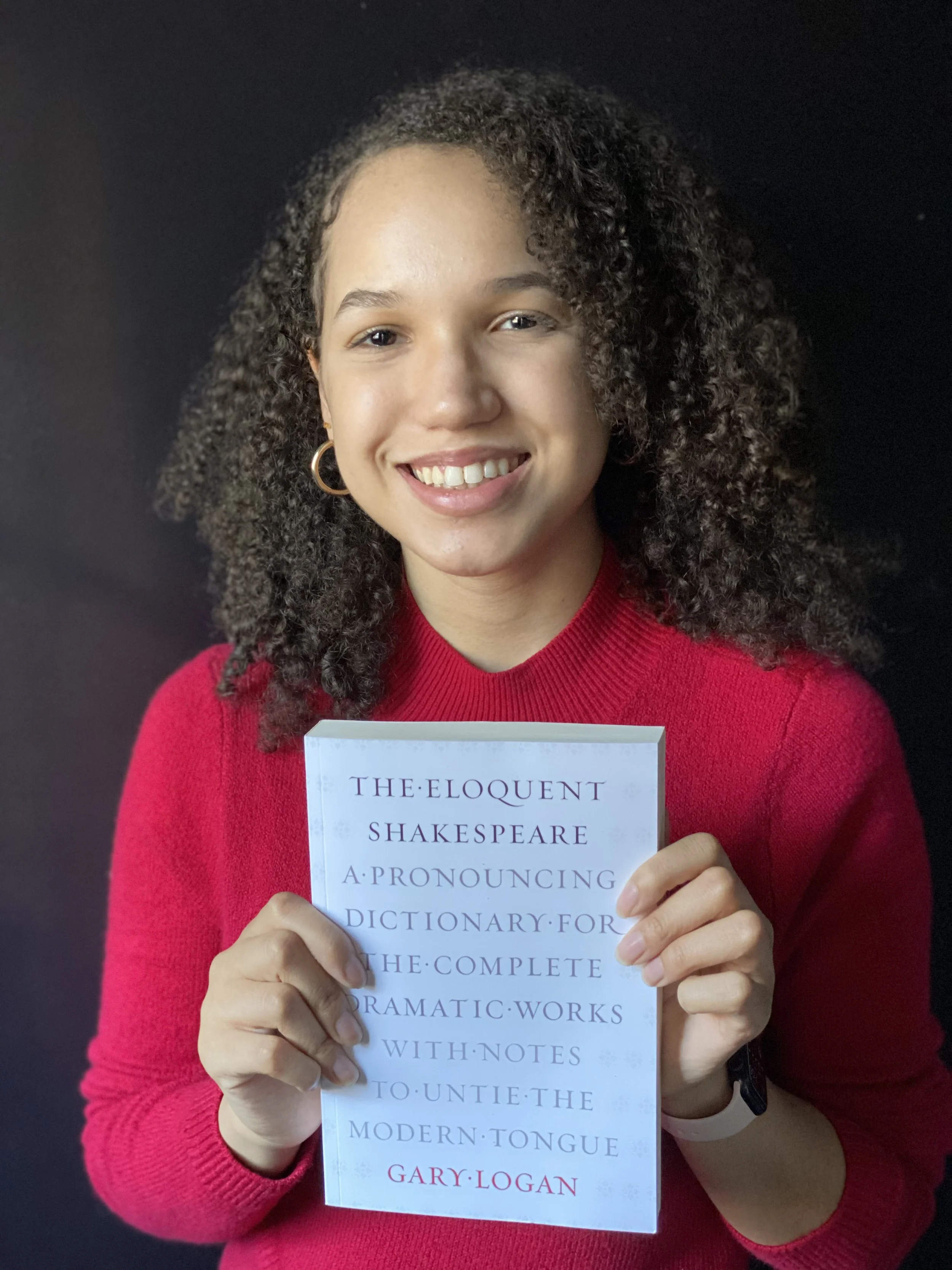 Angelina with The Eloquent Shakespeare