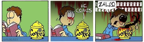 The Darker Side Of Garfield Horror Bound