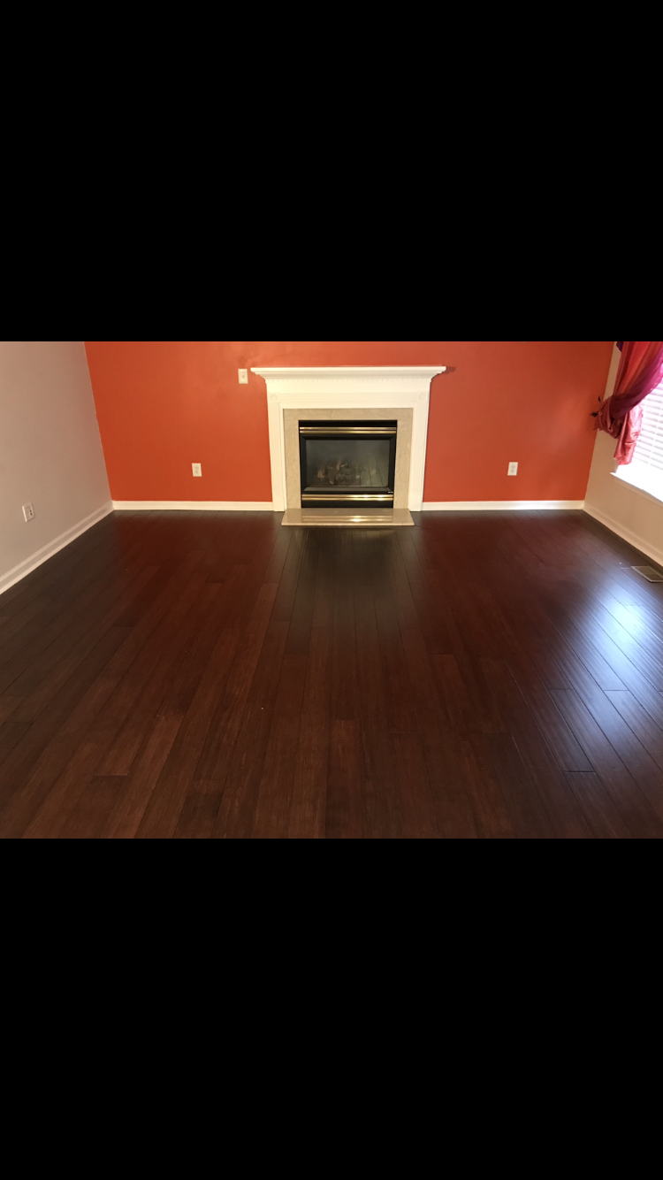 Bamboo Hardwood Floor installed 