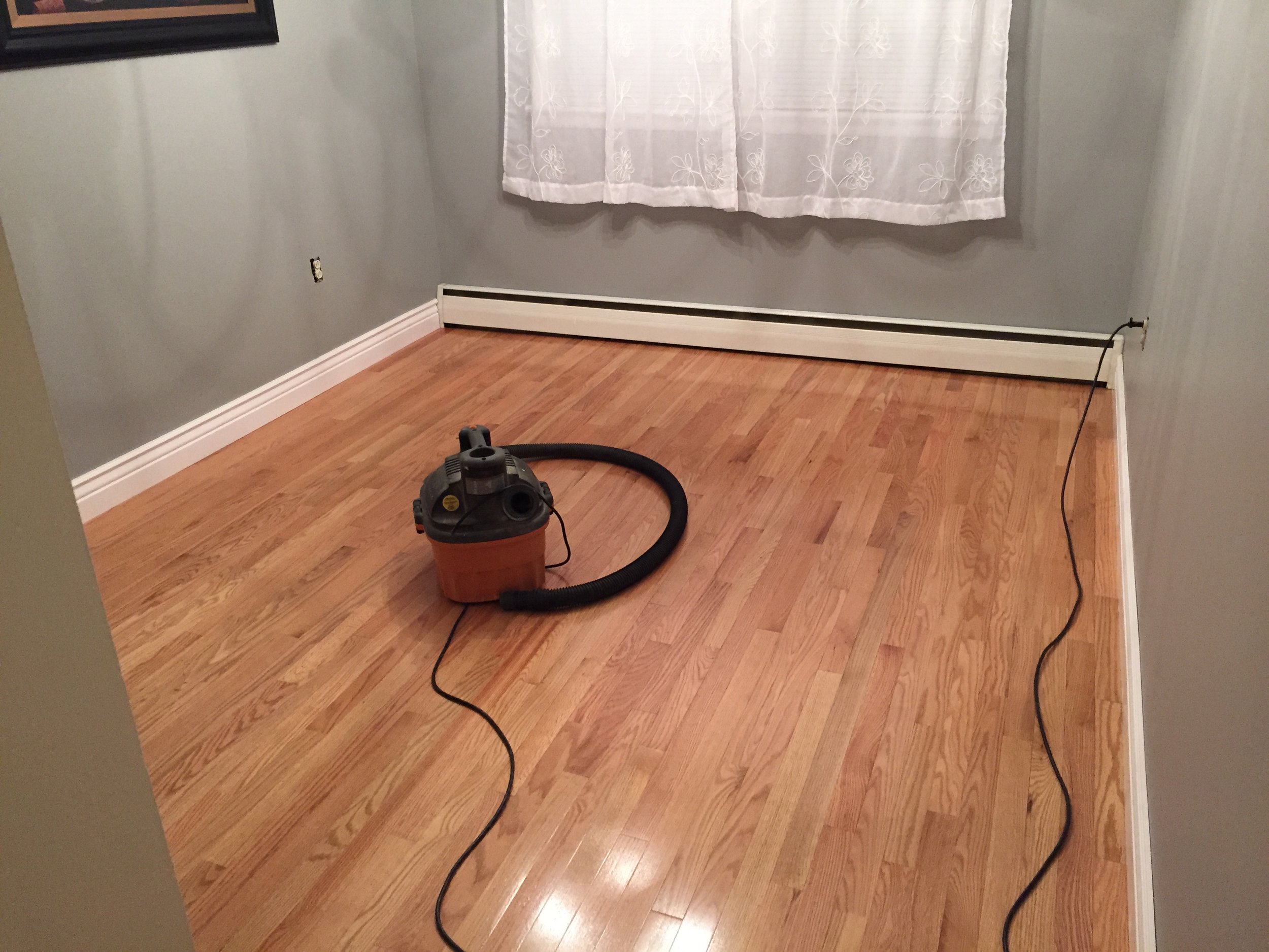 Hardwood install