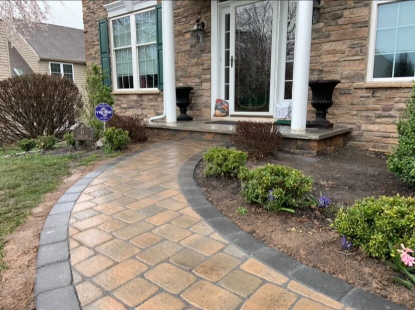 Paver walkway