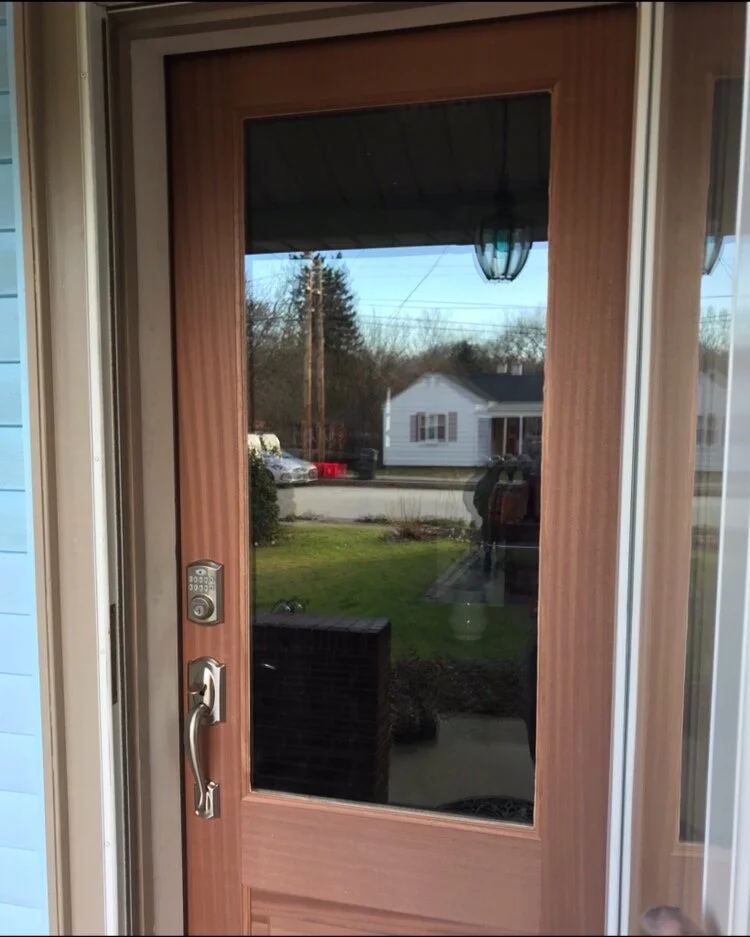 Entry door after pic