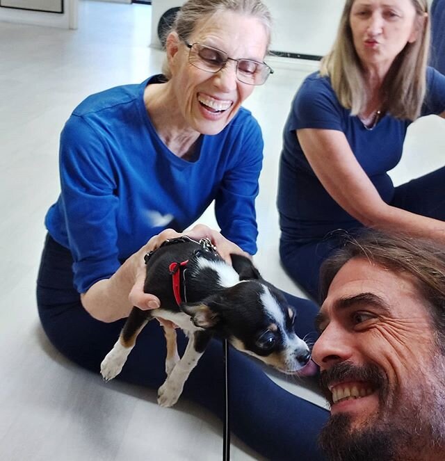 We had a special visitor at Inner Focus today!😍🐶❤😀🐕