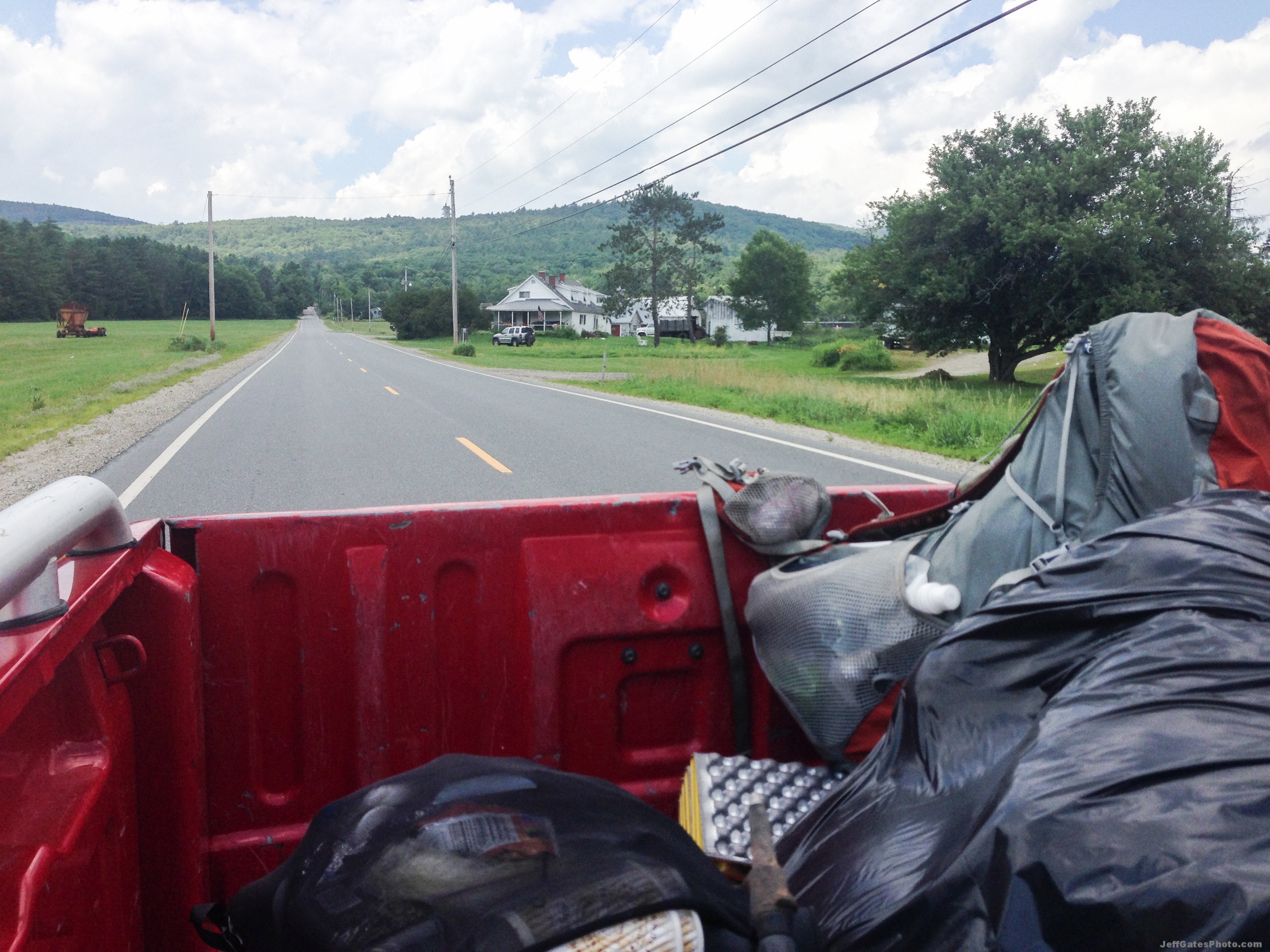 Hitching a Ride to Glencliff, NH