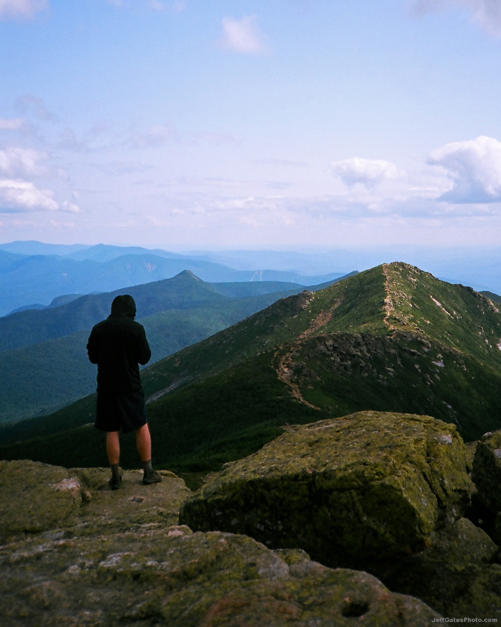 Mike taking in Franconia
