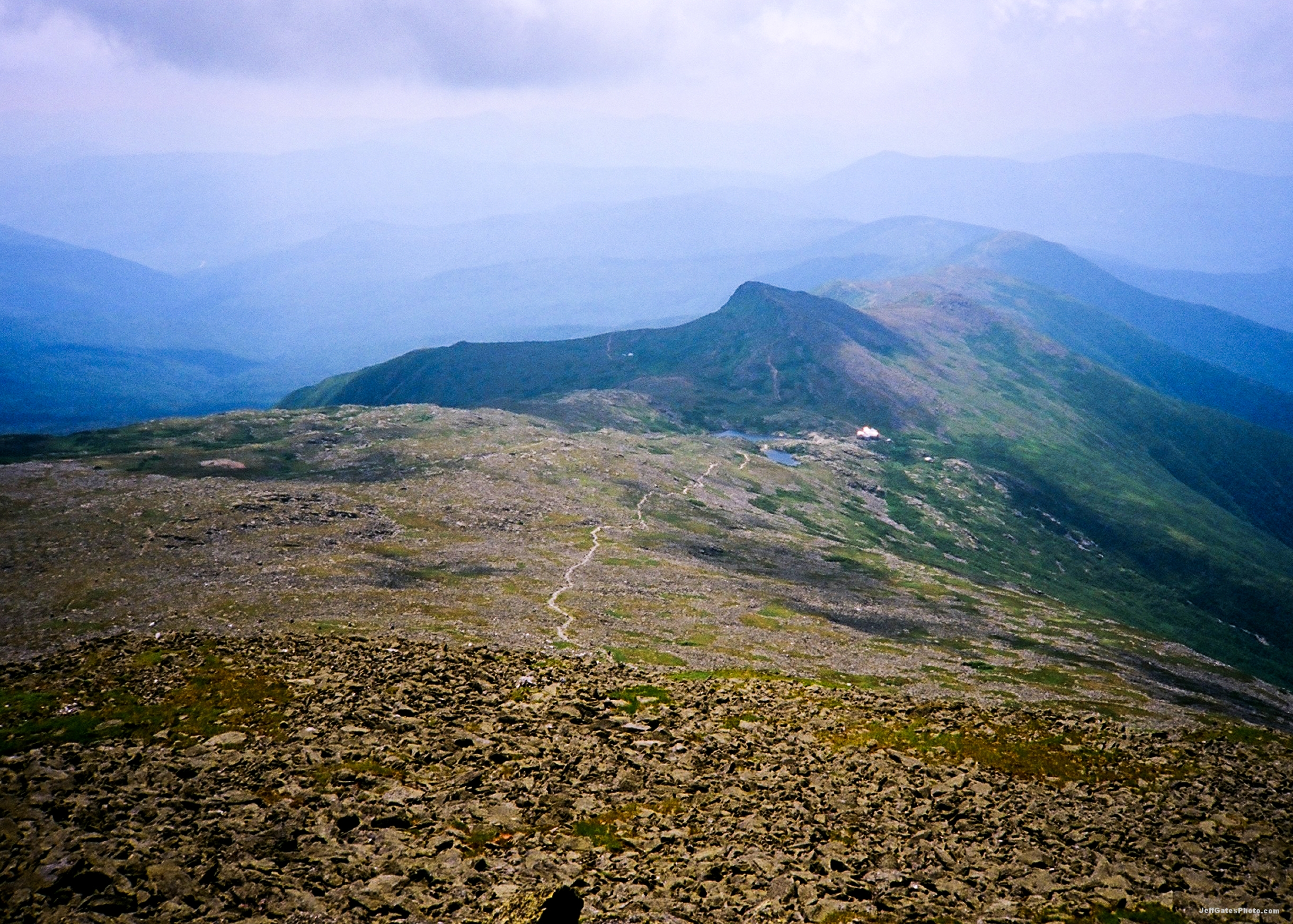 Leaving Lakes of the Clouds