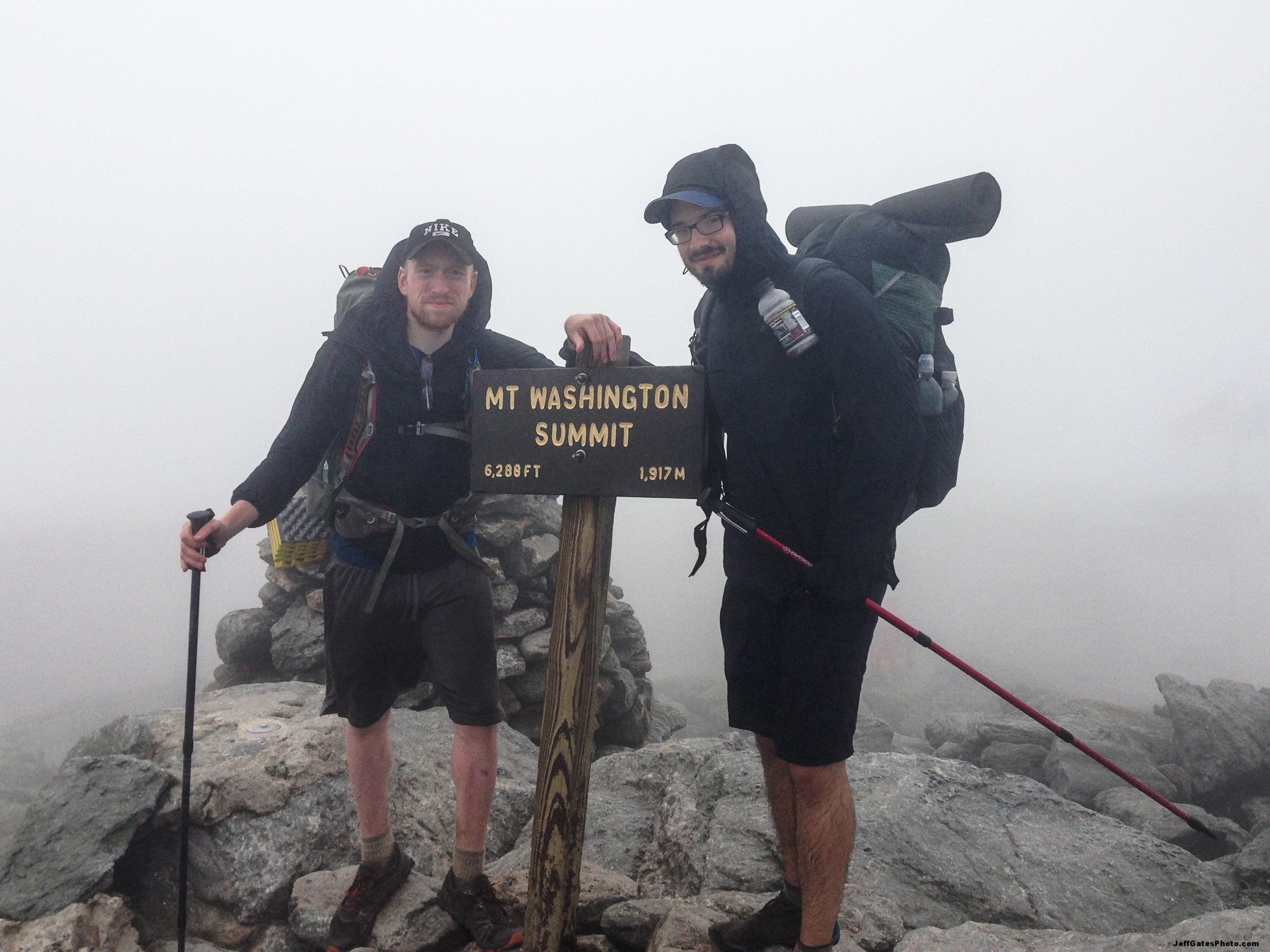 The Peak of Mt Washington