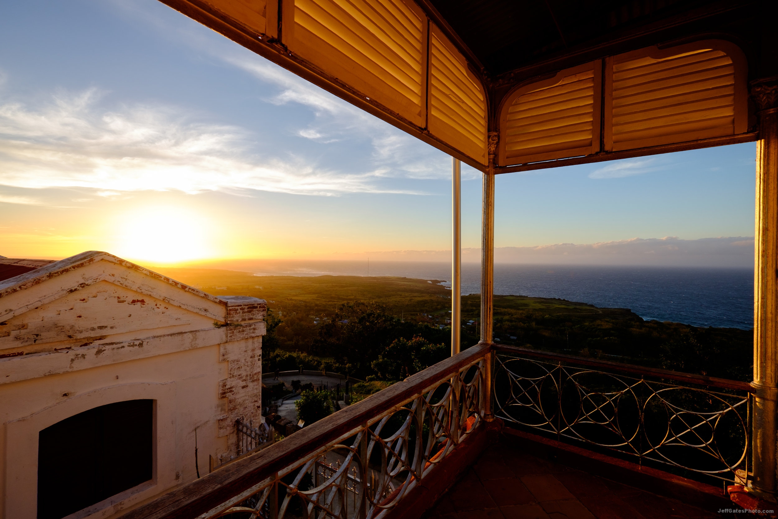Sunset From Cape Bojeador Lighthouse