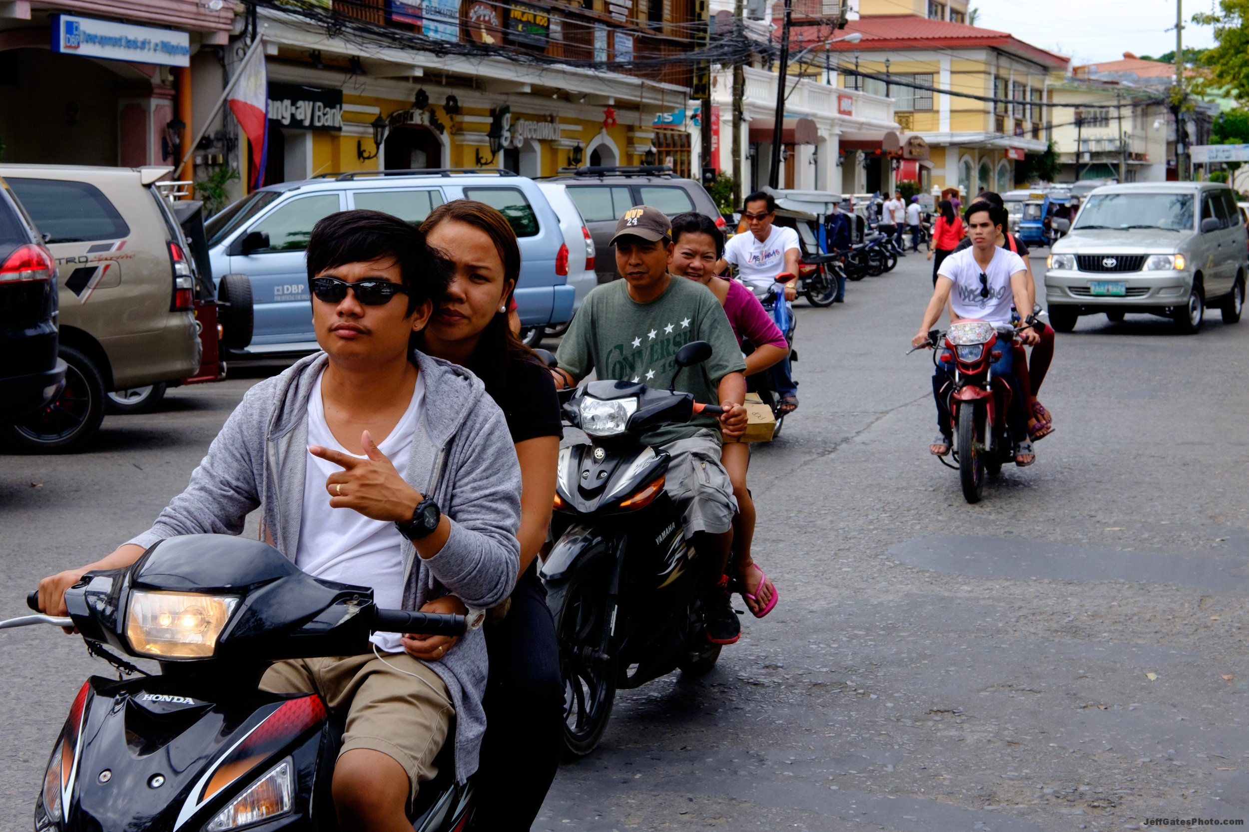Scooters in Vigan