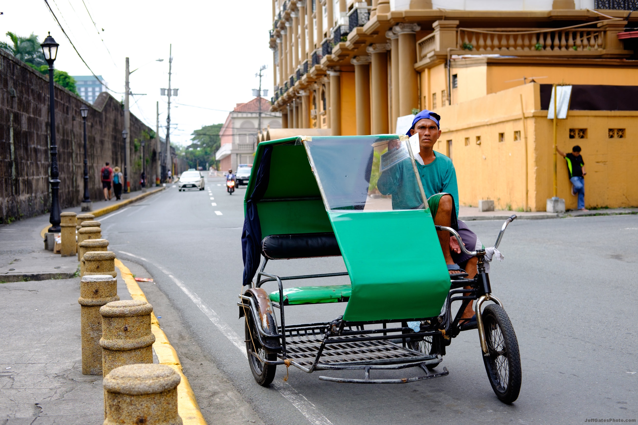 Tricycle Man in Intramuros