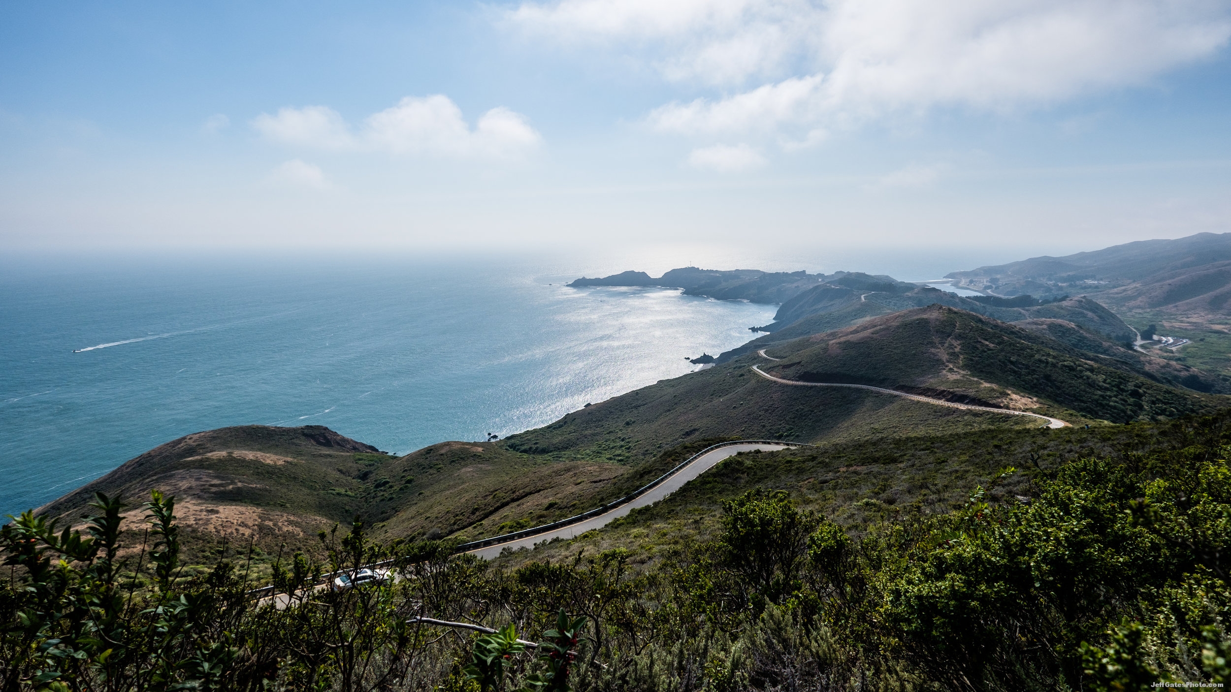 View of the Pacific