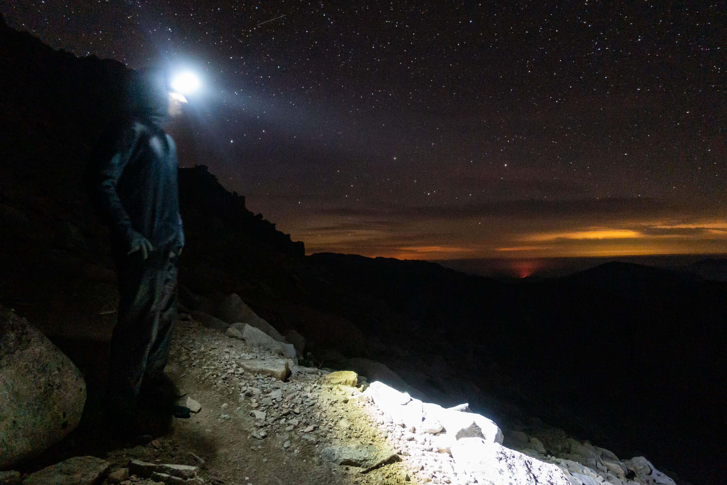 A Silent Ascent up Whitney