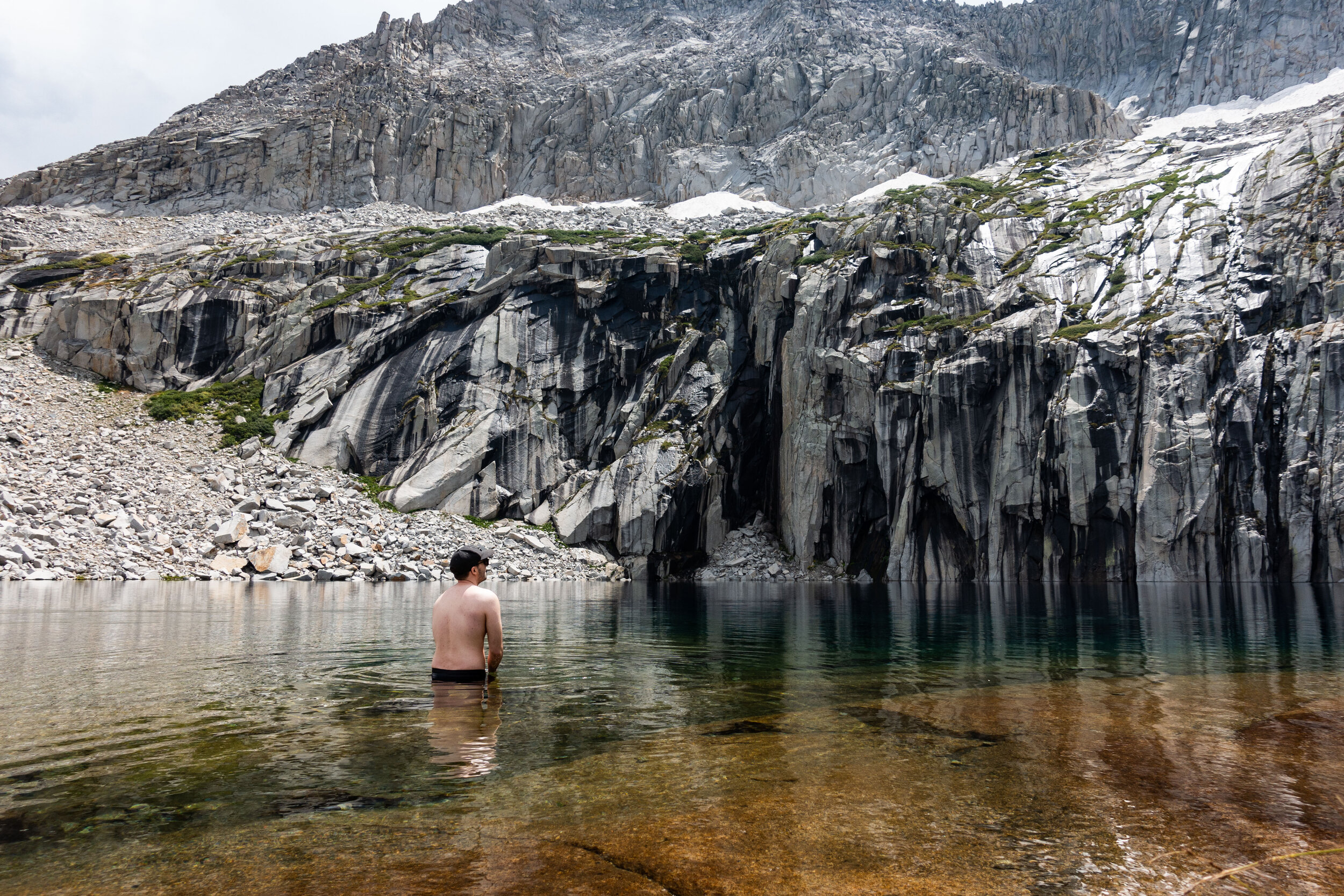 Swimming in Precipice