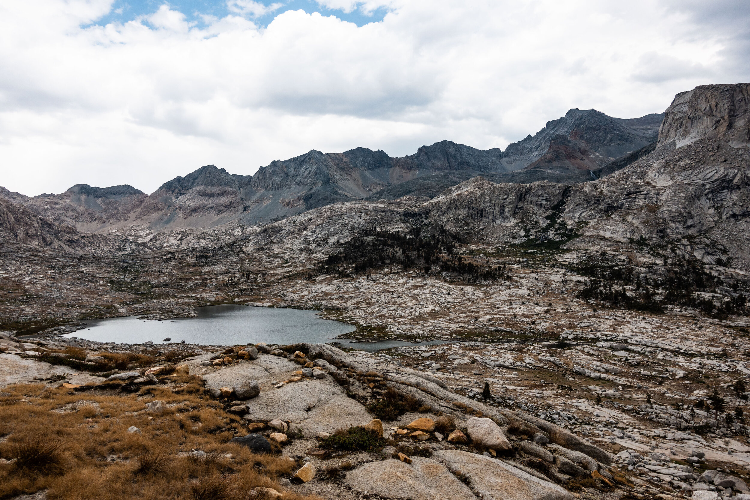 Lake in Kaweah Gap