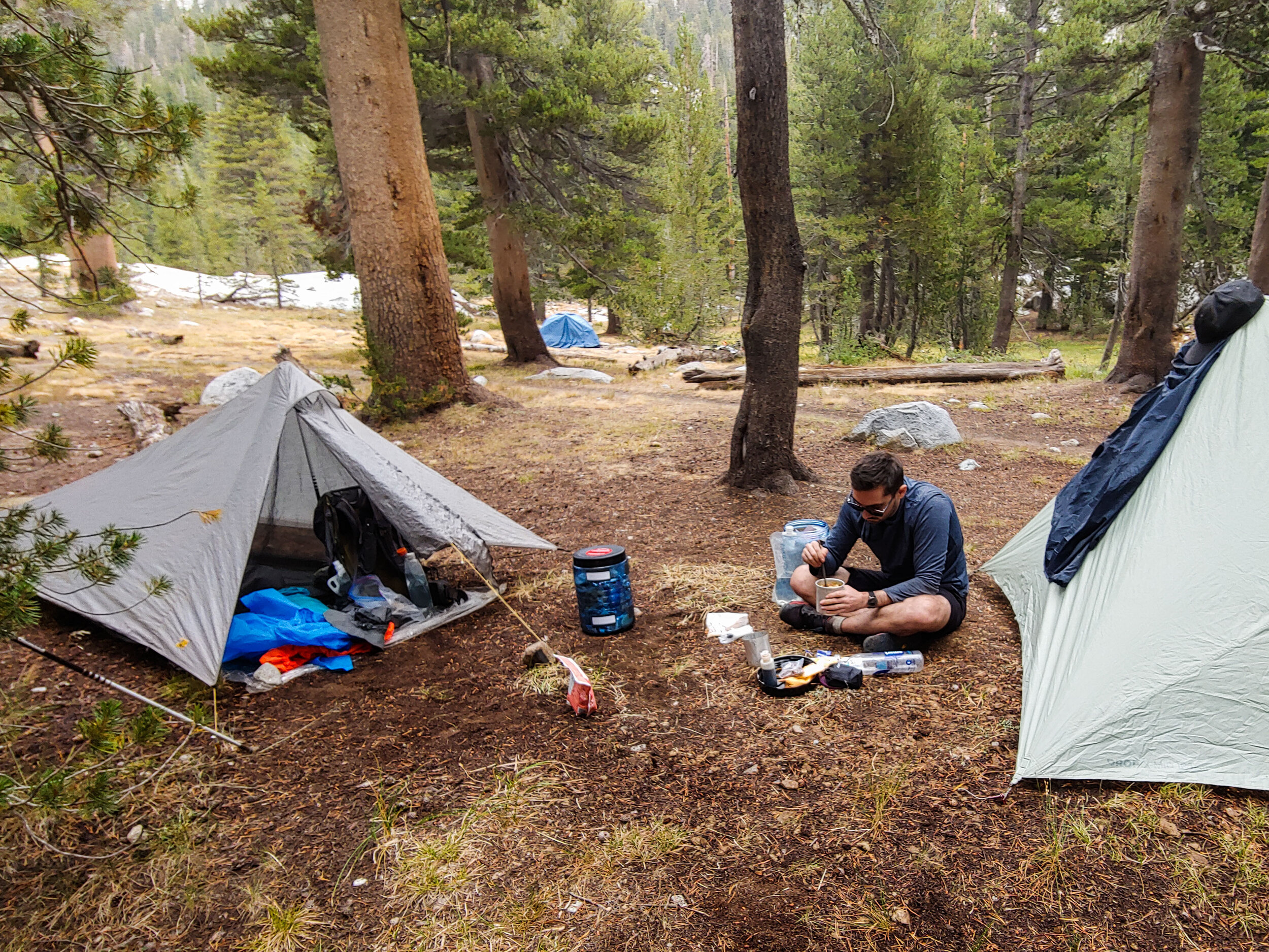 Camp at Big Arroyo