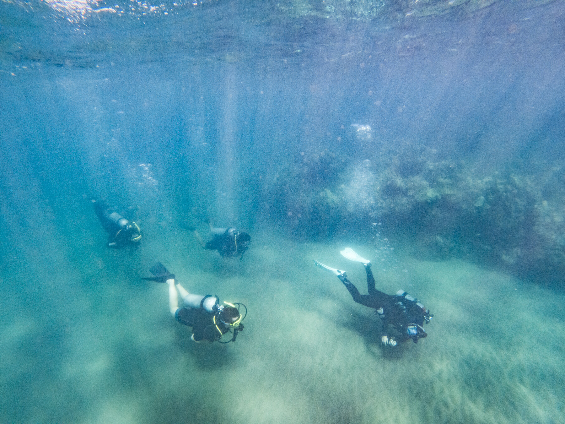 Scuba Divers off Wailea