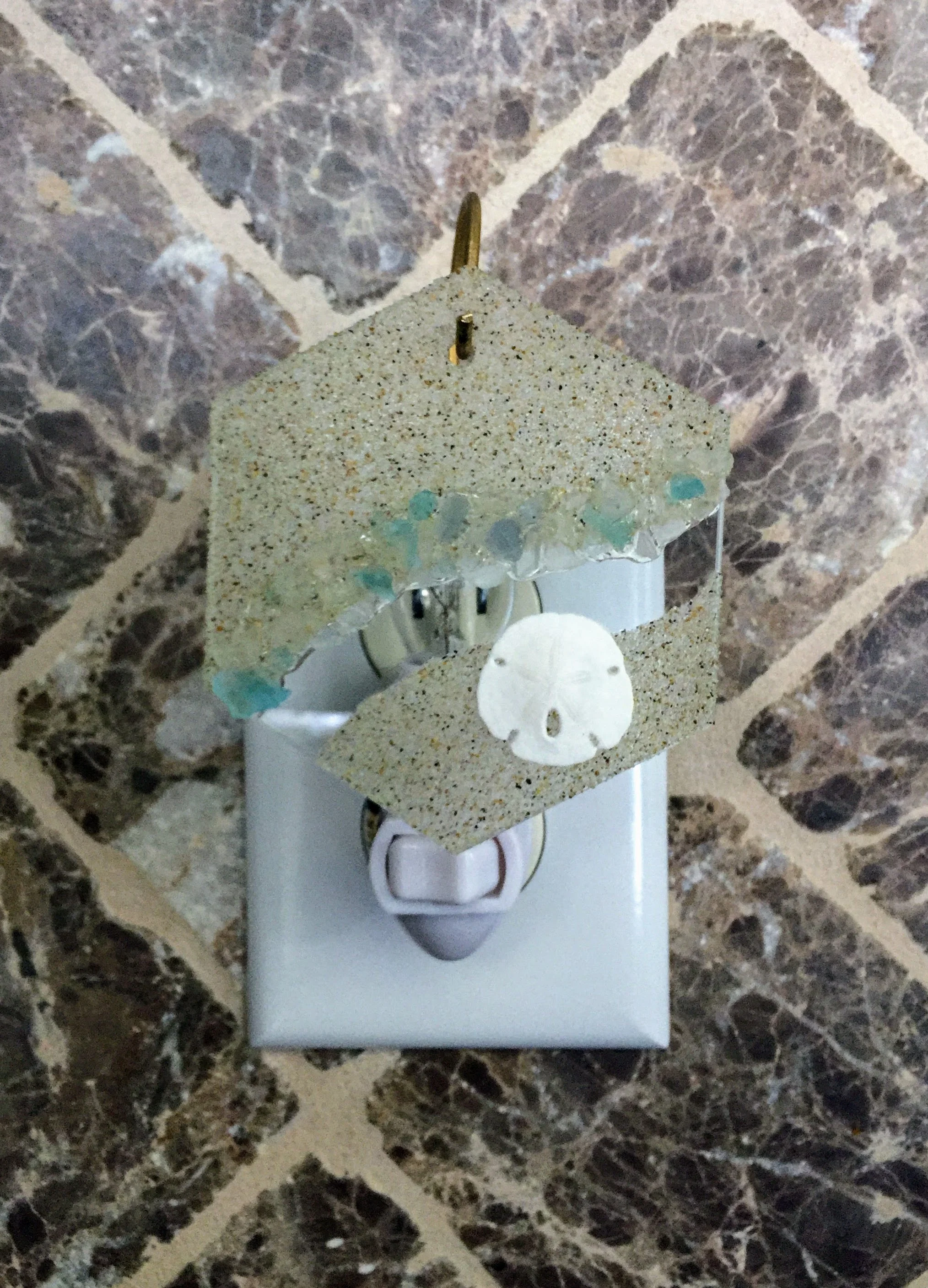 Caribbean Seaglass Nightlight