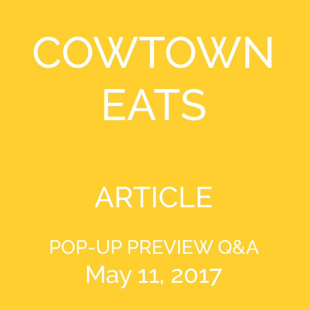 POP-UP PREVIEW Q&amp;A