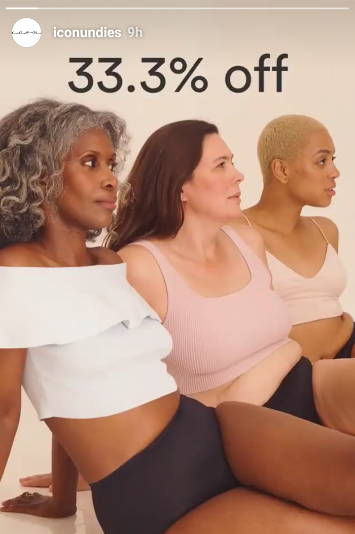 Icon Undies 1-in-3 June 2018 Campaign