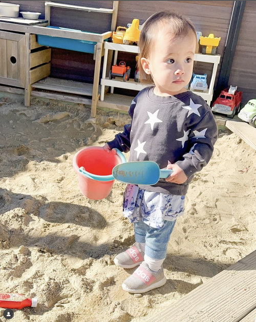 Sandbox Play Time with the Farm Toys