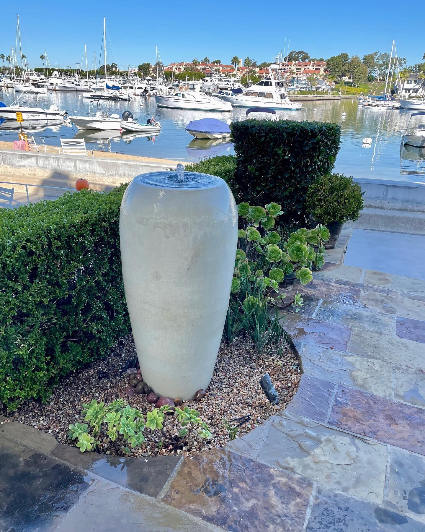 The rain has finally subsided and the sun is coming out! Time to get back outside and enjoy your space. A water feature can be the perfect finishing piece to bring peaceful beauty to your yard. We specialize in pot fountain conversions. Come see us! 