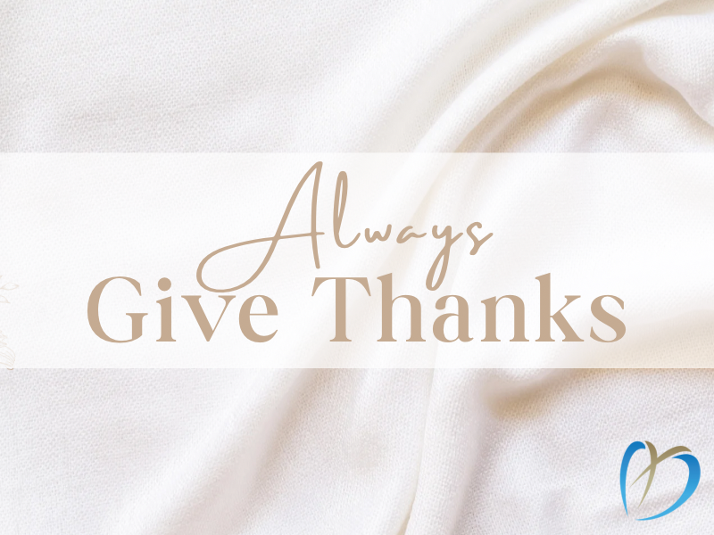 Give Thanks, Always - Single Service episode artwork