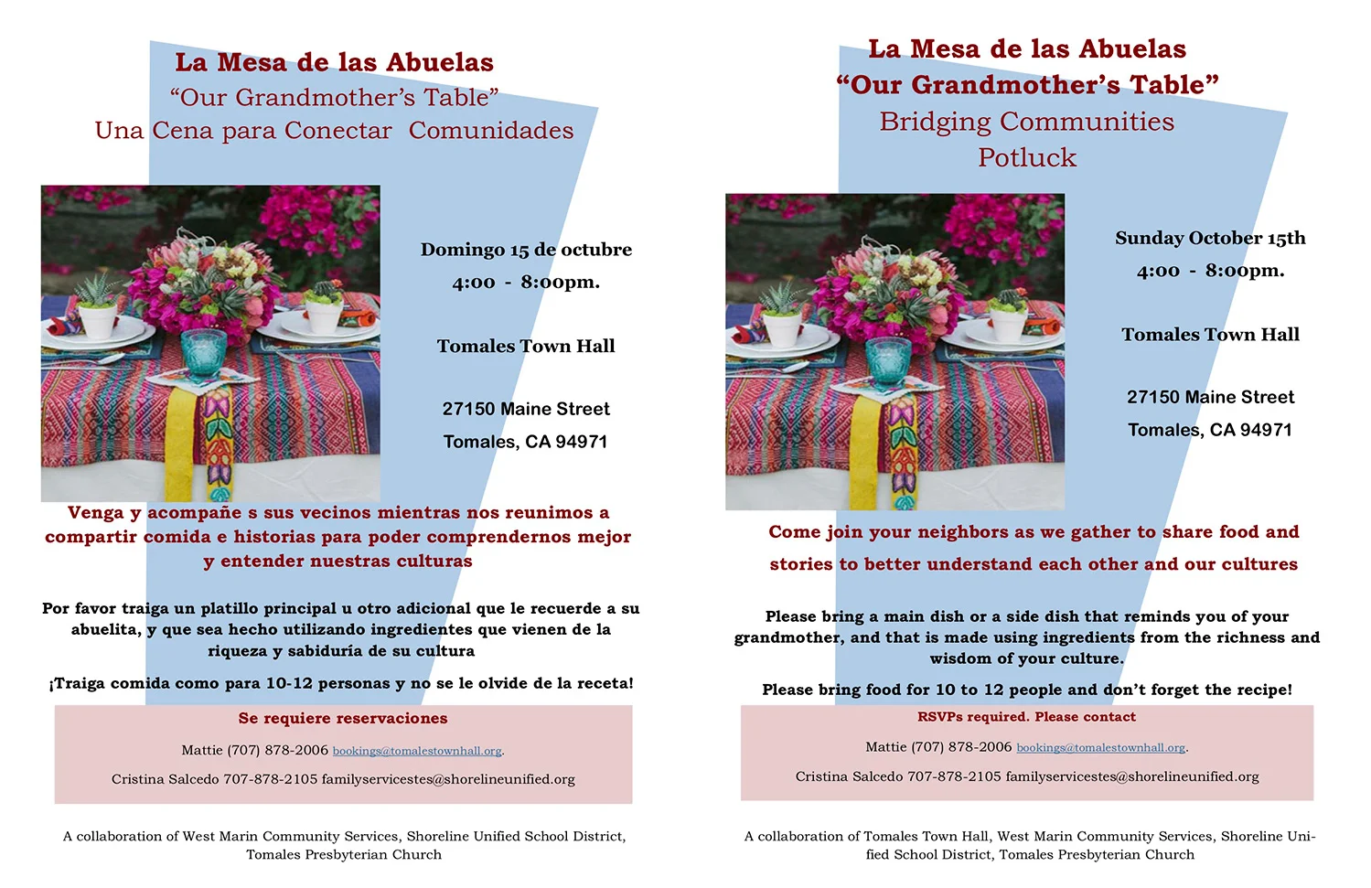 La Mesa de las Abuelas / Grandmother's Table