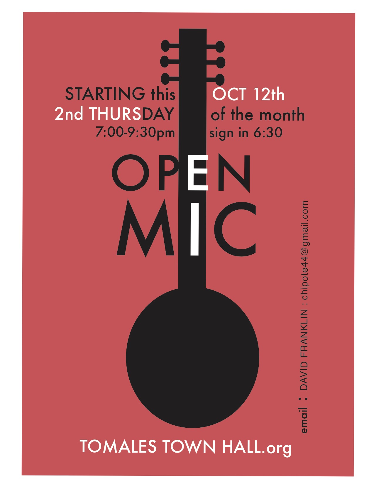 Open Mic Night Returns!