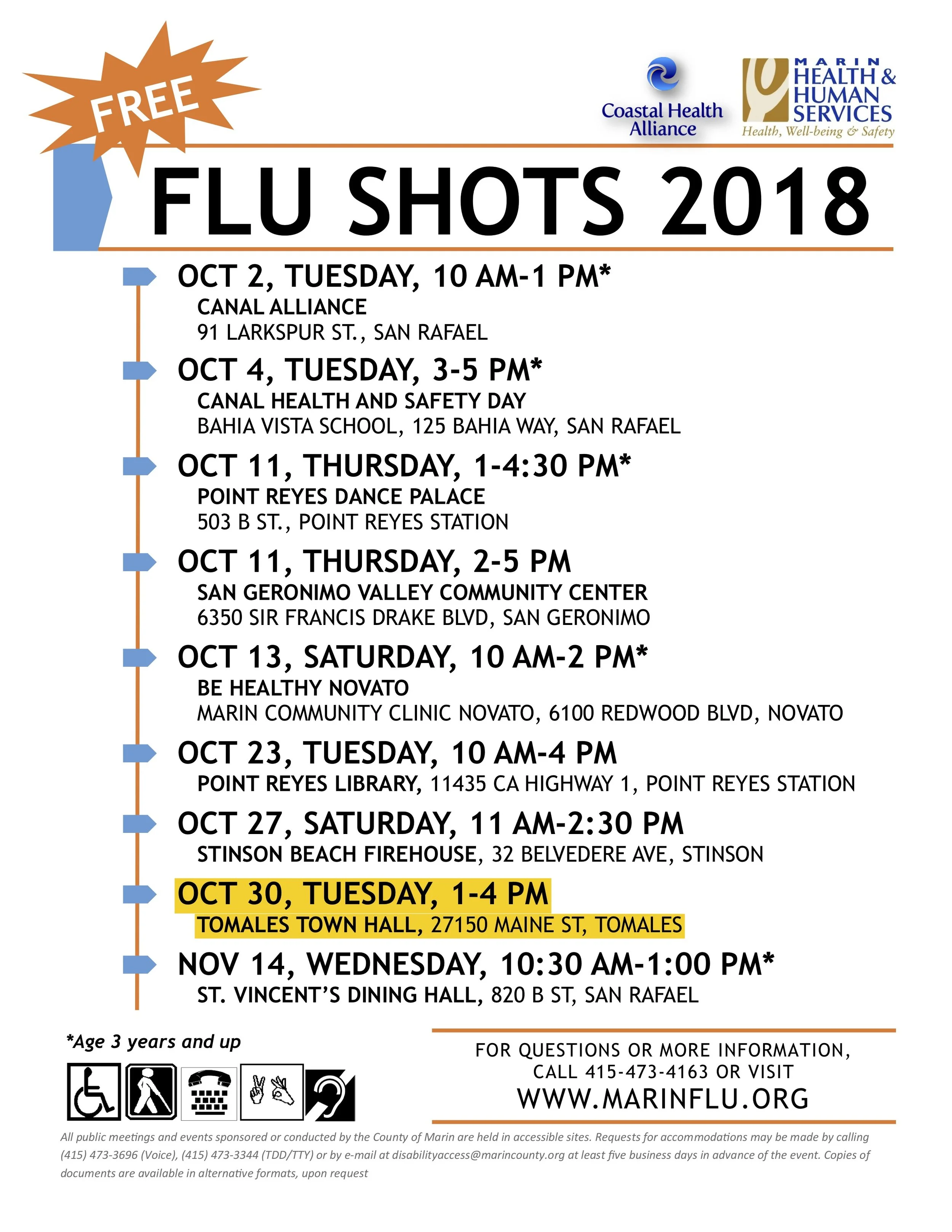 Free Flu Vaccination Clinic