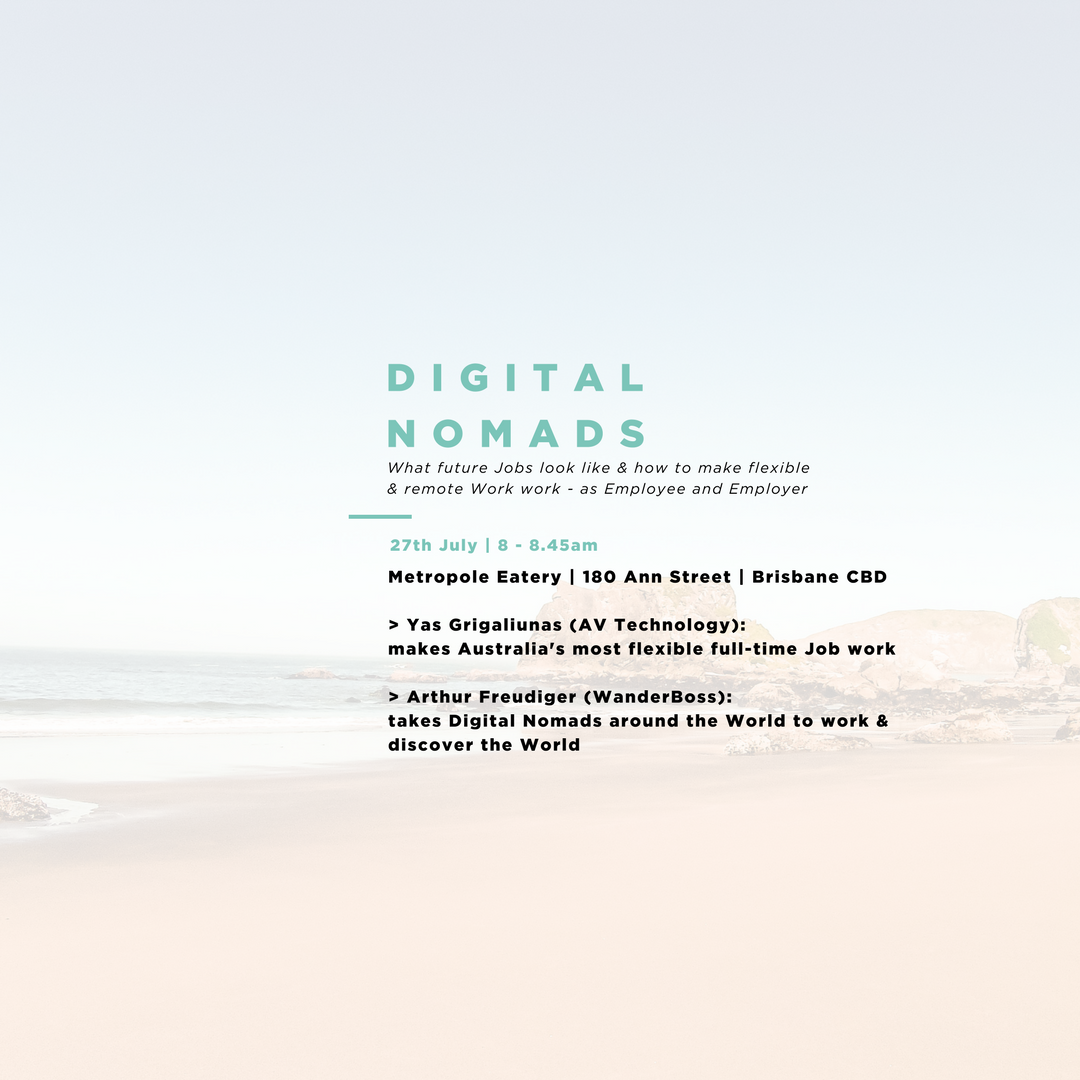 MeetUp - Wrap Up: Digital Nomad - how to make flexible & remote Work work