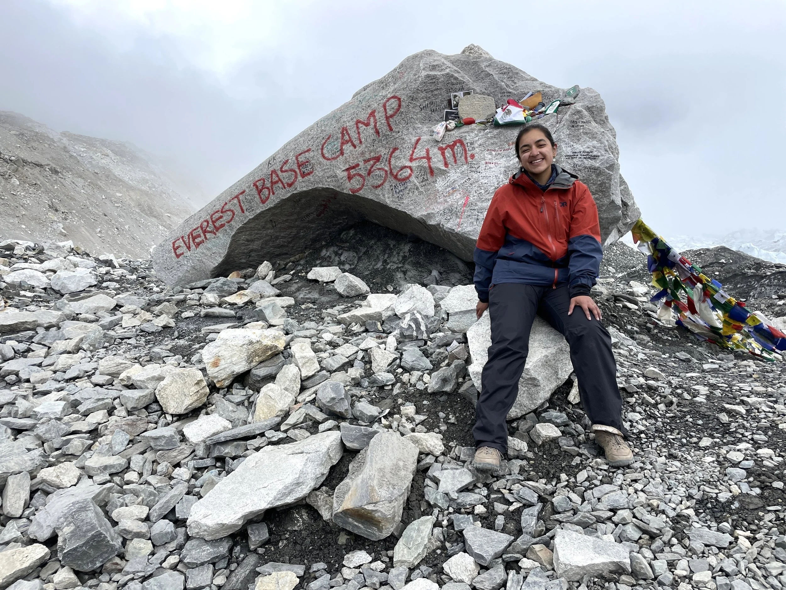 I trekked to Everest base camp — here are 14 things I packed for the almost 2-week trip to stay warm and hydrated with the rising altitude