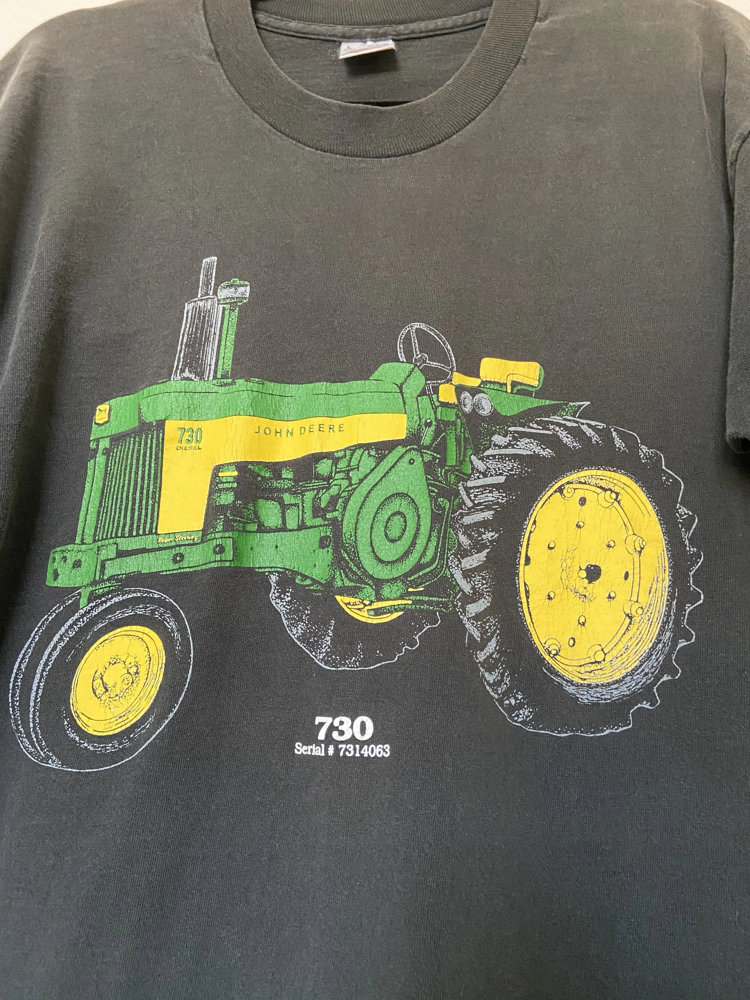 Vintage John Deere 730 Tractor Graphic 