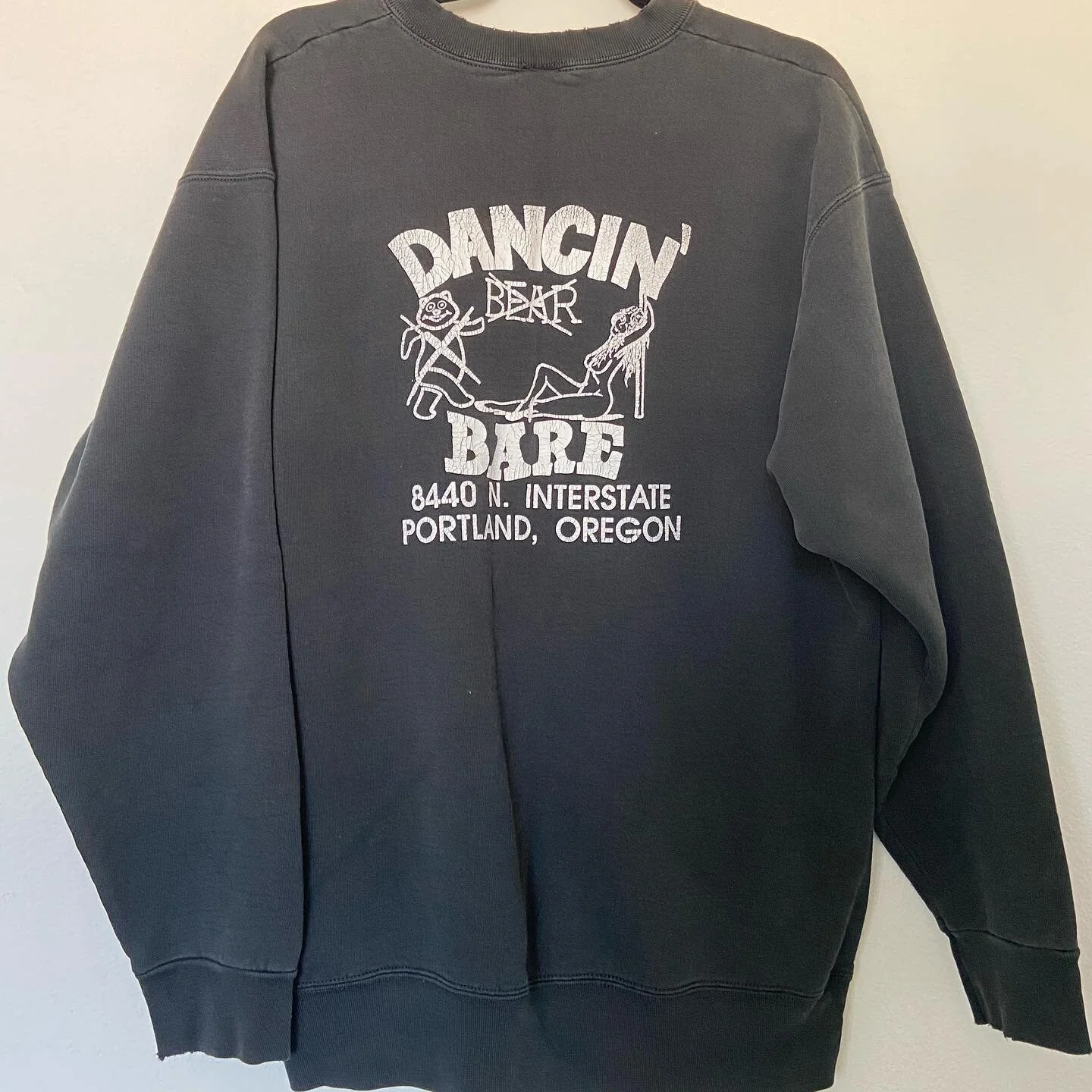 Vintage Adult Strip Club Bare Gentlemen's Strip Club Pullover Sweatshirt 💀 Shop DeadPeoplesShit.com (Link in Bio)