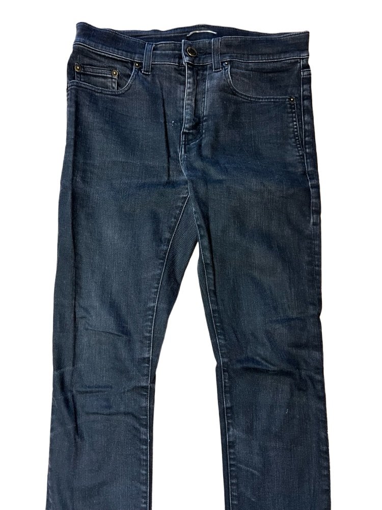 Saint Laurent Paris D02 Black Skinny Jeans