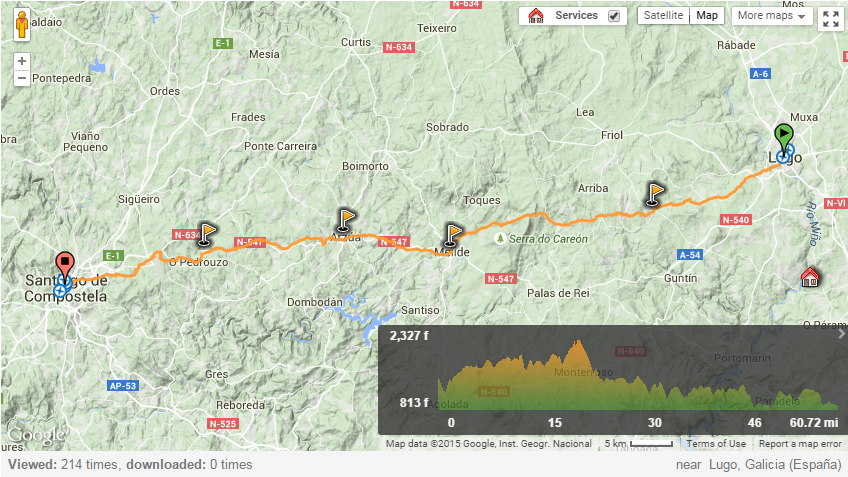 Image courtesy of Follow The Camino - click to enlarge