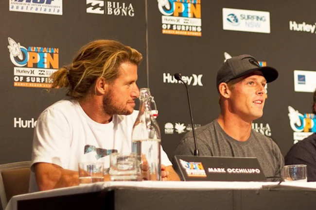 Pro Surfing back in Manly in 2012