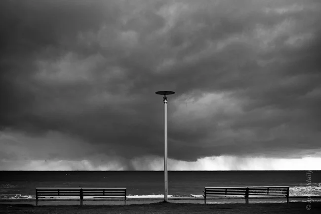 Heavy Clouds & Rain Squalls