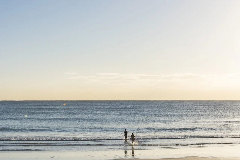 Sprint To Your Towel! - It's cold on the sand!