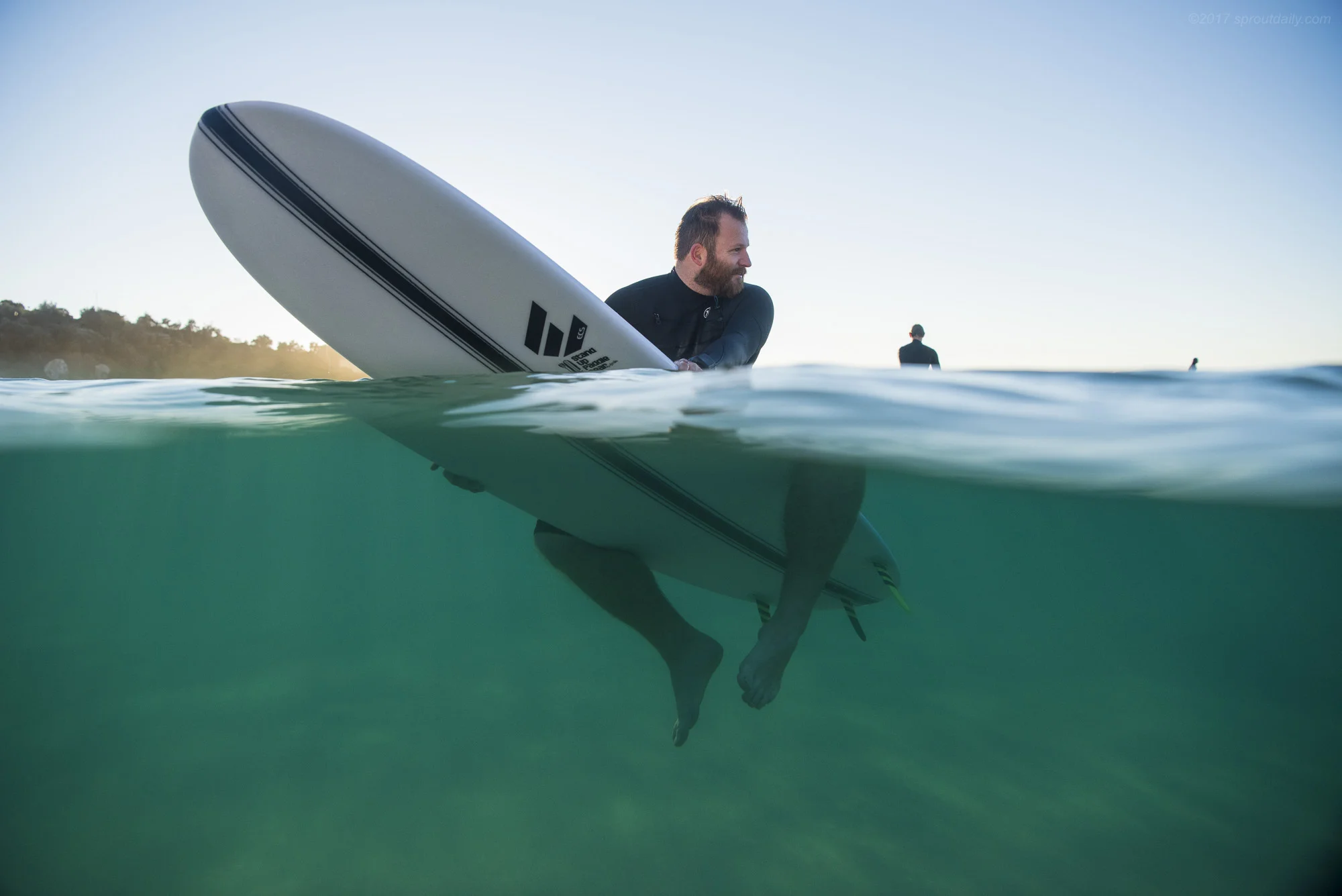 Kieran - Looks like he's enjoying the new board! 