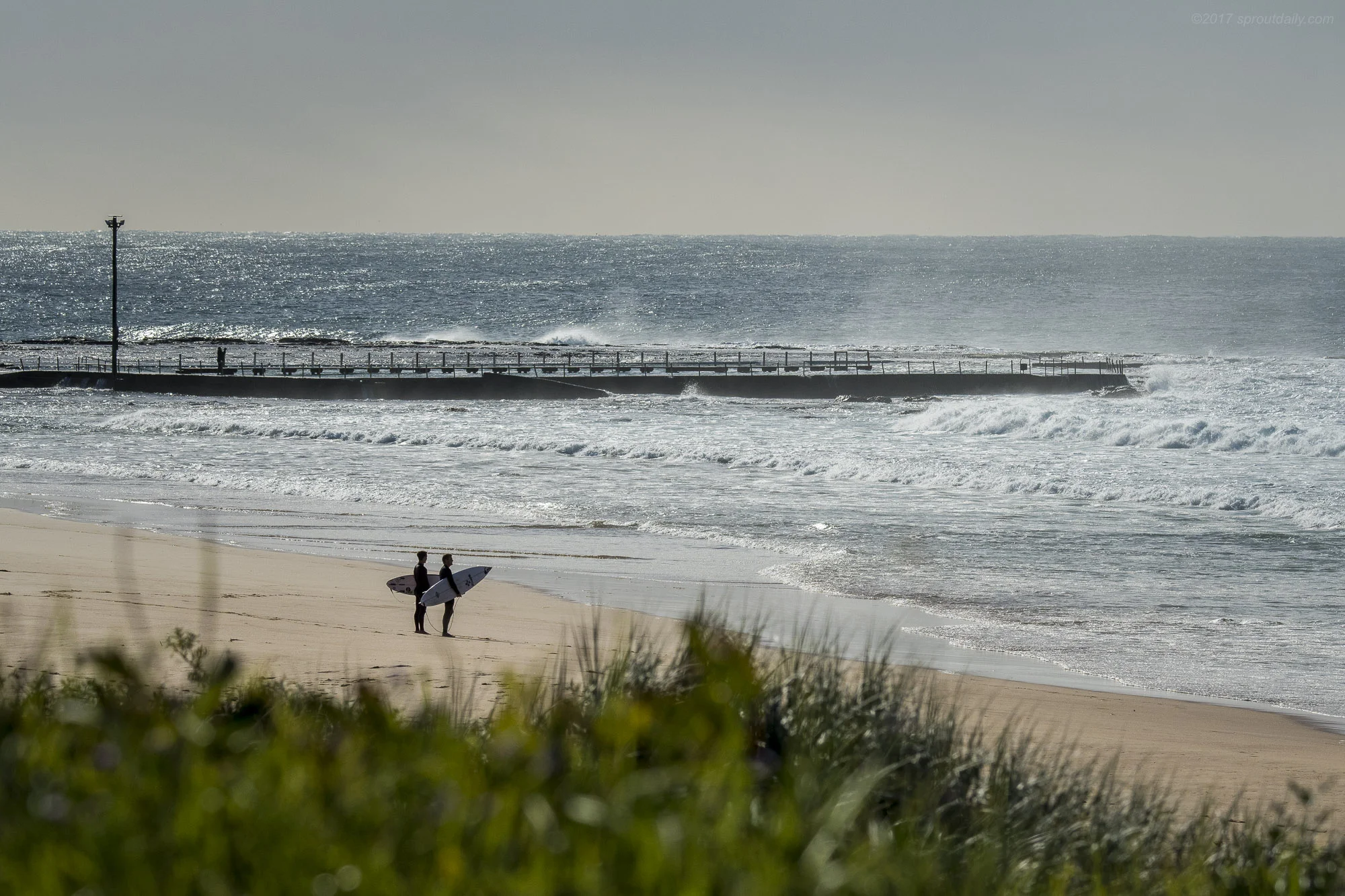 Post-Surf Moment 
