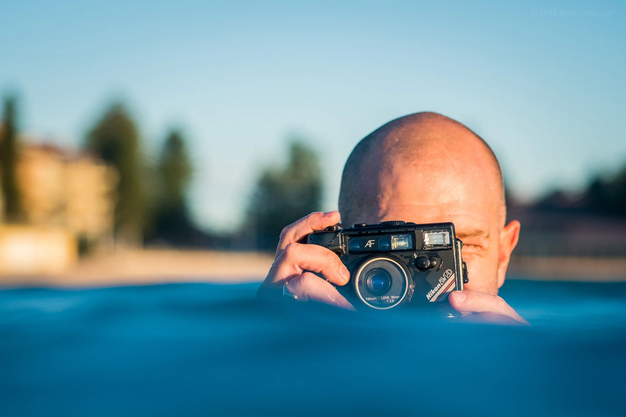 Vintage Camera Hunter - First Roll, hope she's watertight