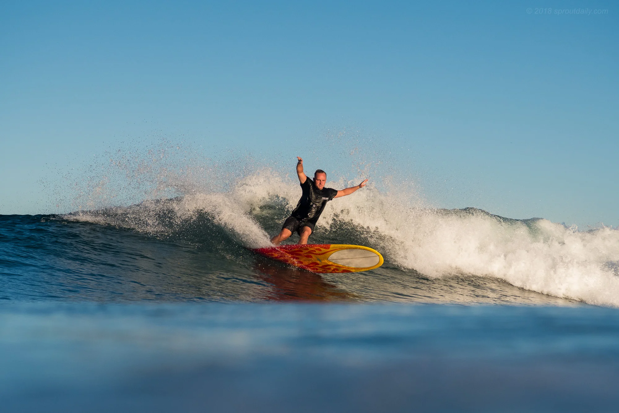 Matt firing through the afternoon