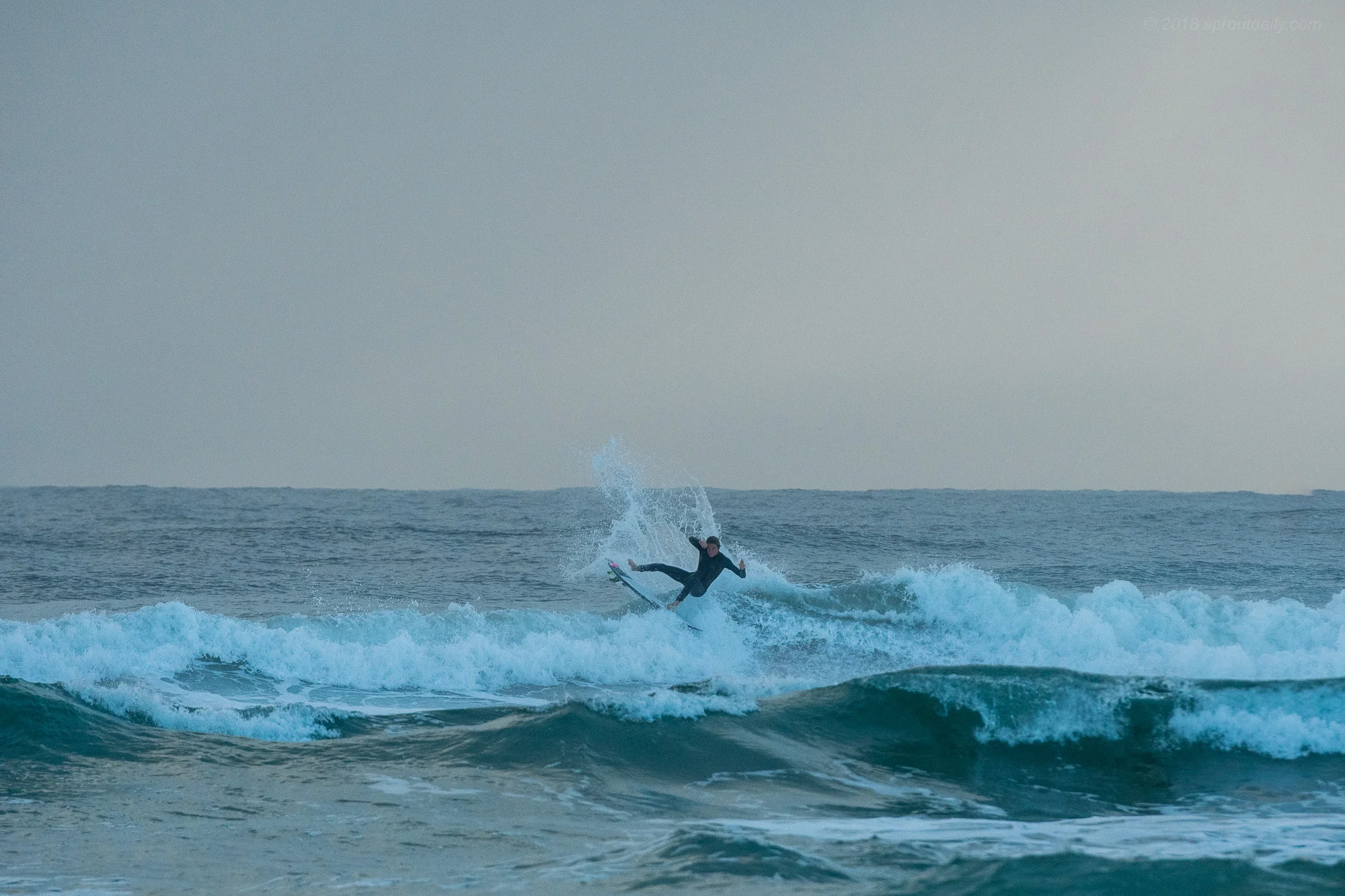 George freeing the fins