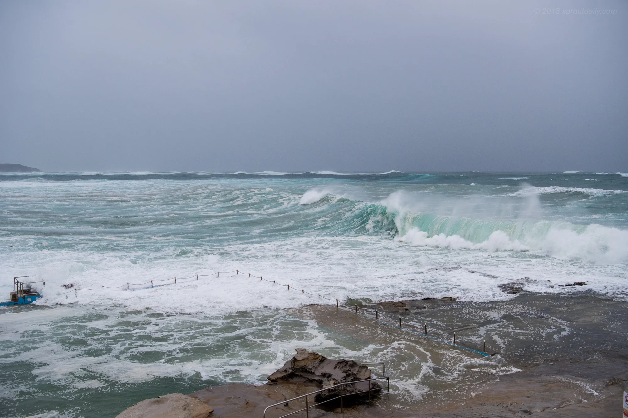 All of a sudden Dee Why looked like this...