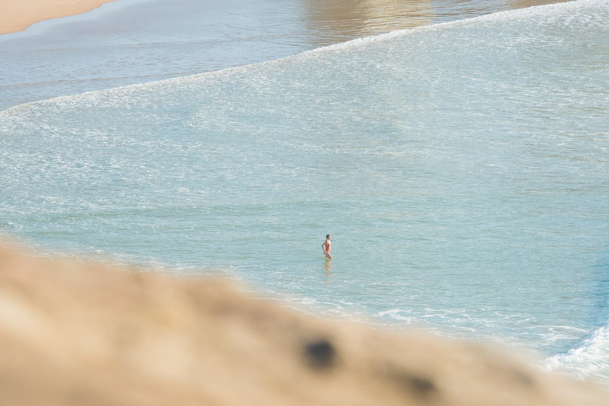 Oh yeah, it's a good morning for a dip!