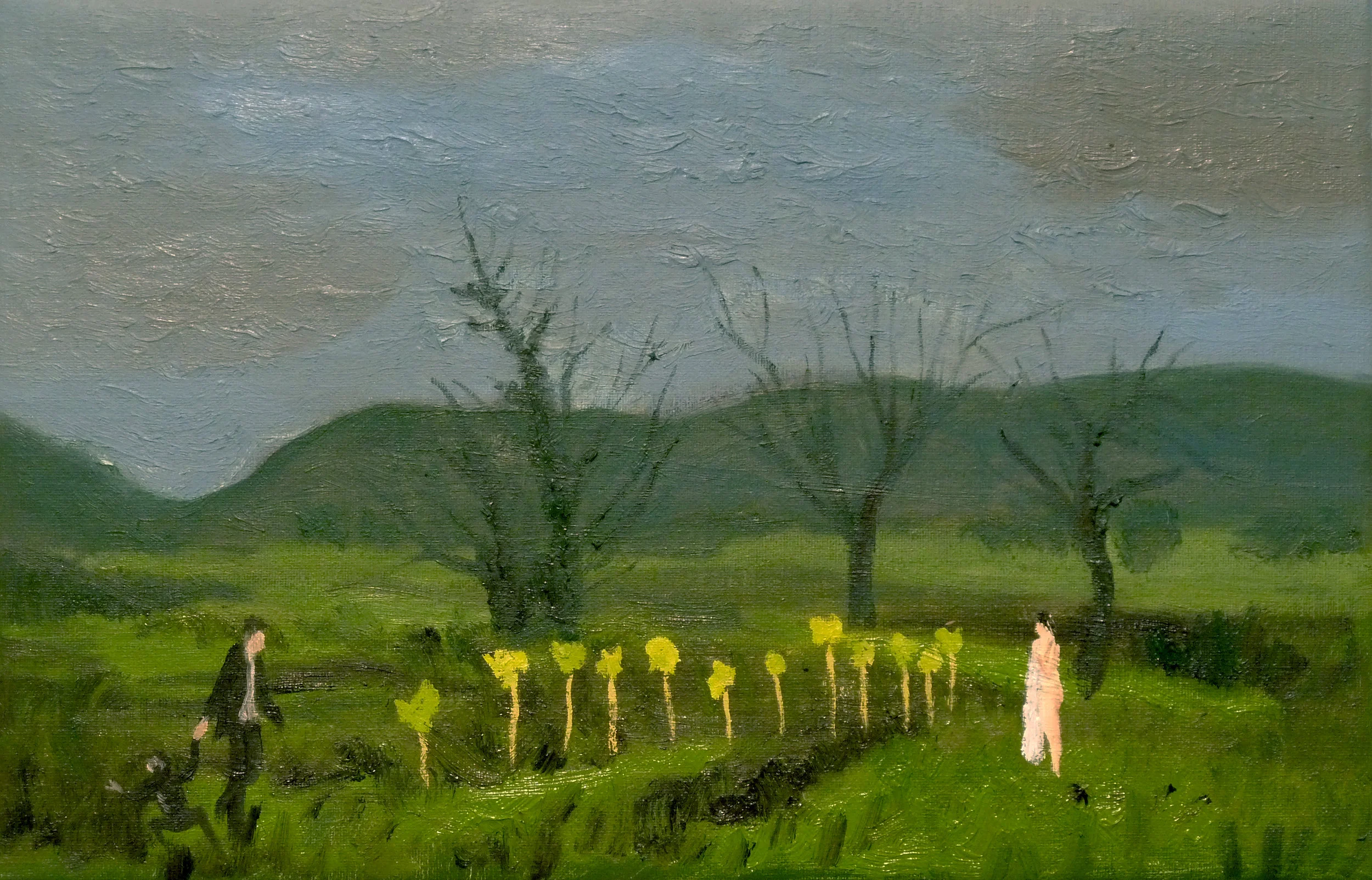 Encuentro con la verdad en la huerta. San Miguel.