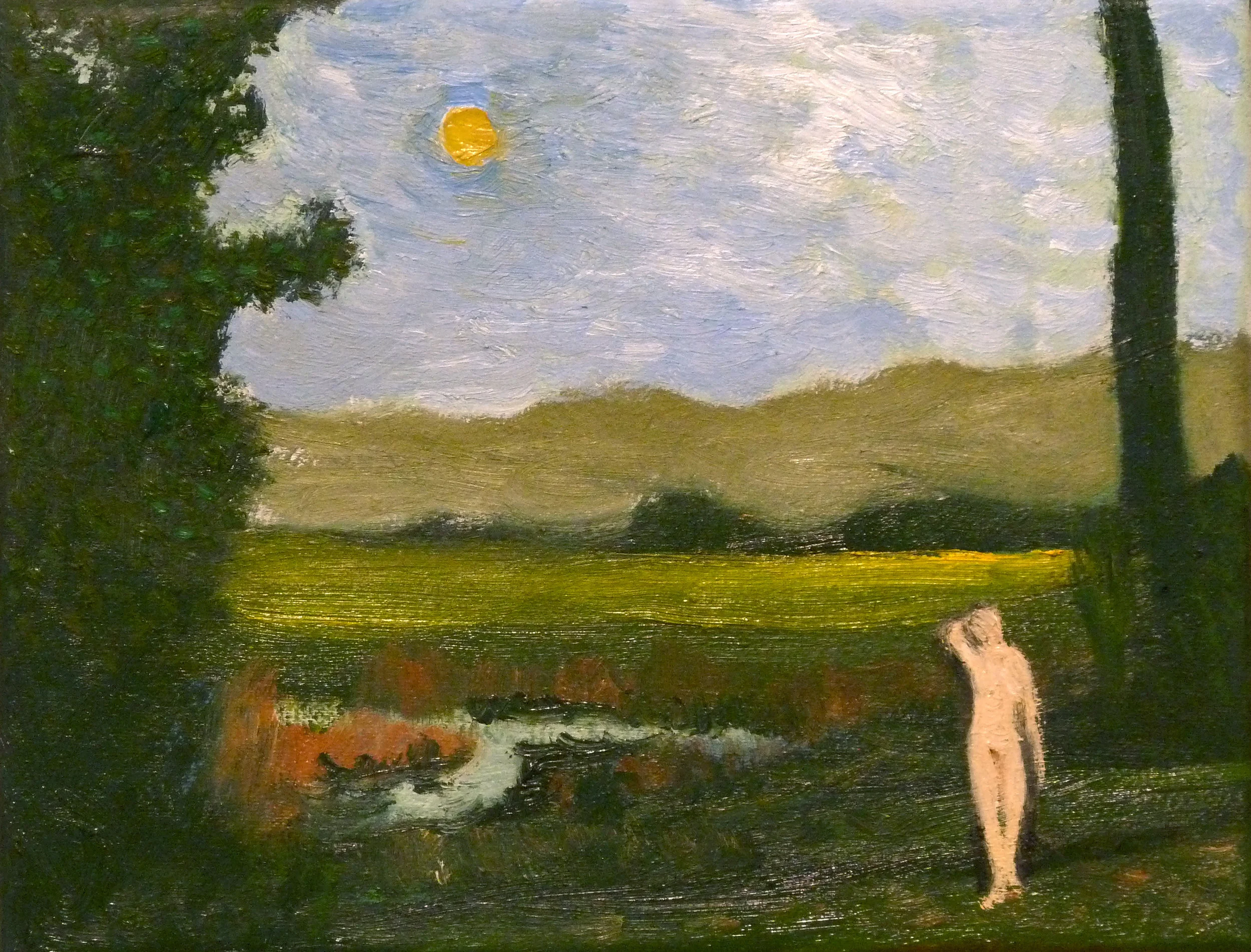 La verdad delante del sol en Grao, versión pequeña