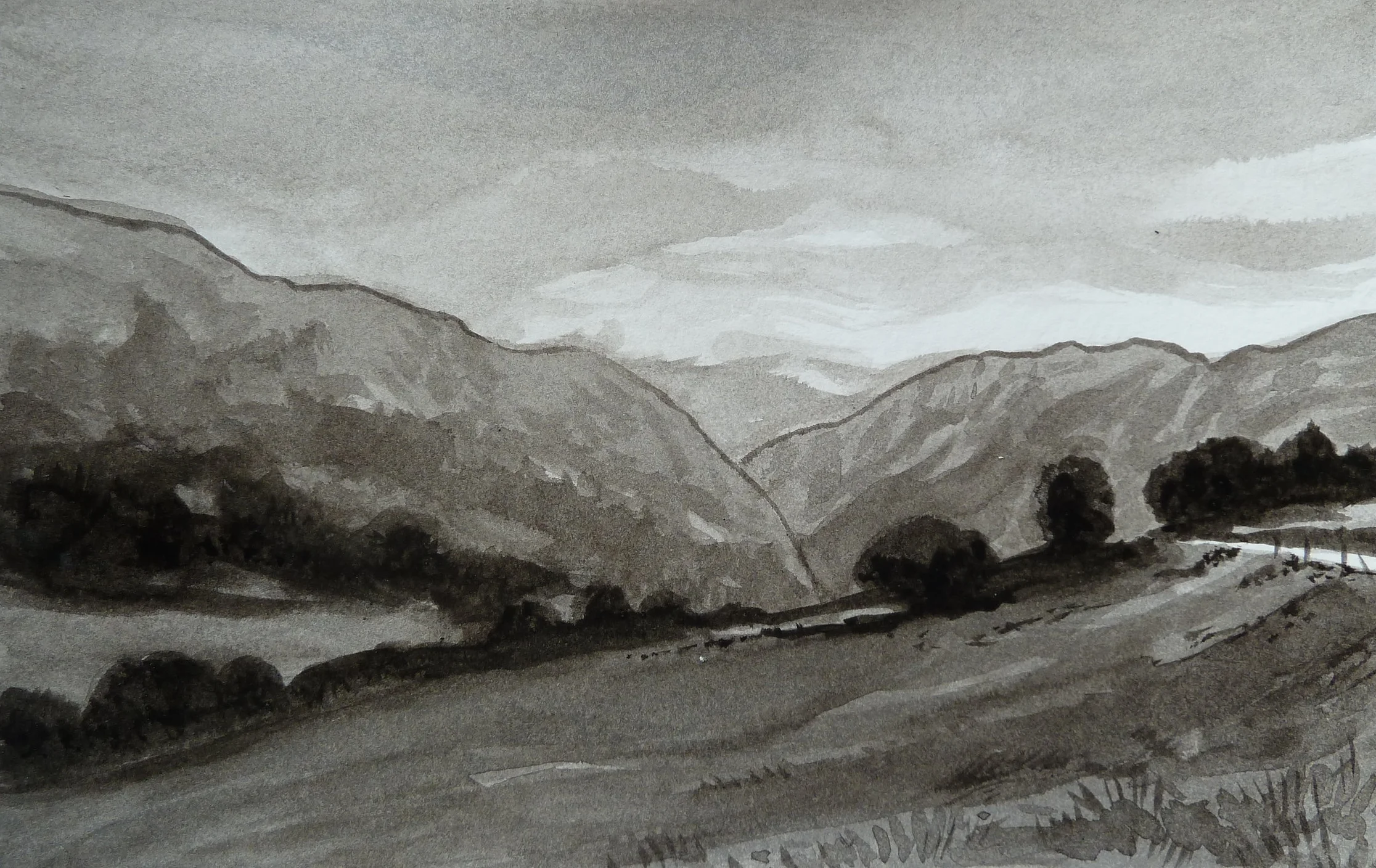 Camino de Cangas desde Ponga