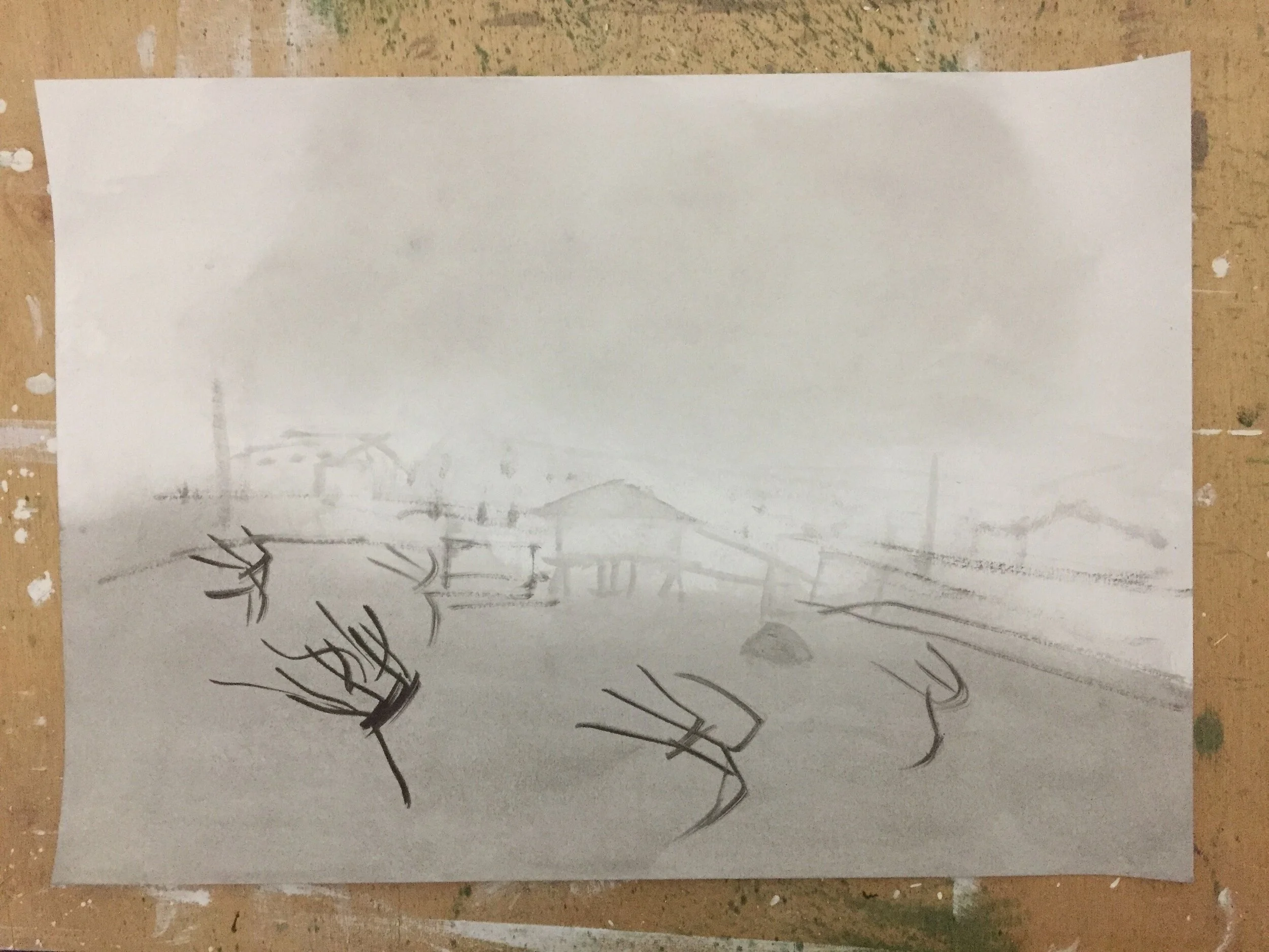 Manzanos en abril en San Miguel de Arroes